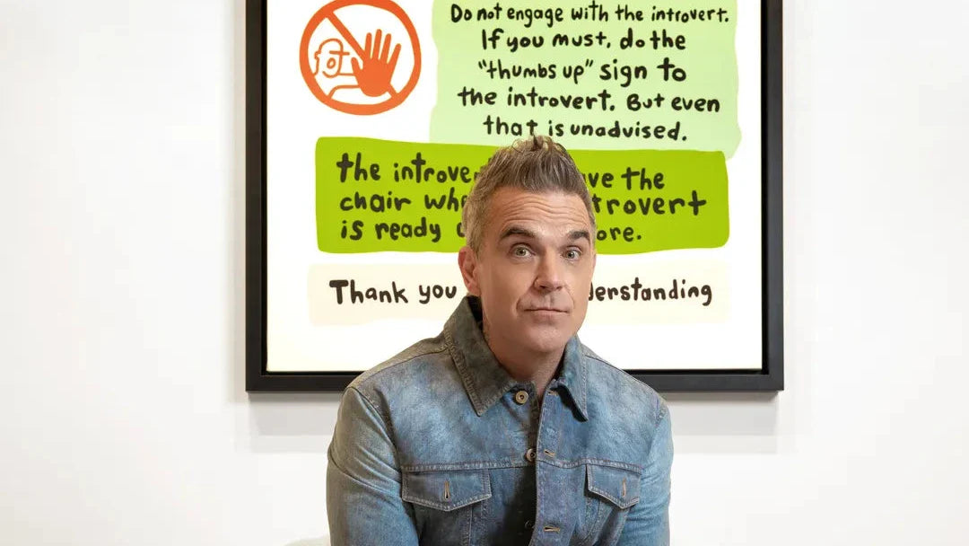 Introvert Chair – een stille omhelzing van Moooi & Robbie Williams