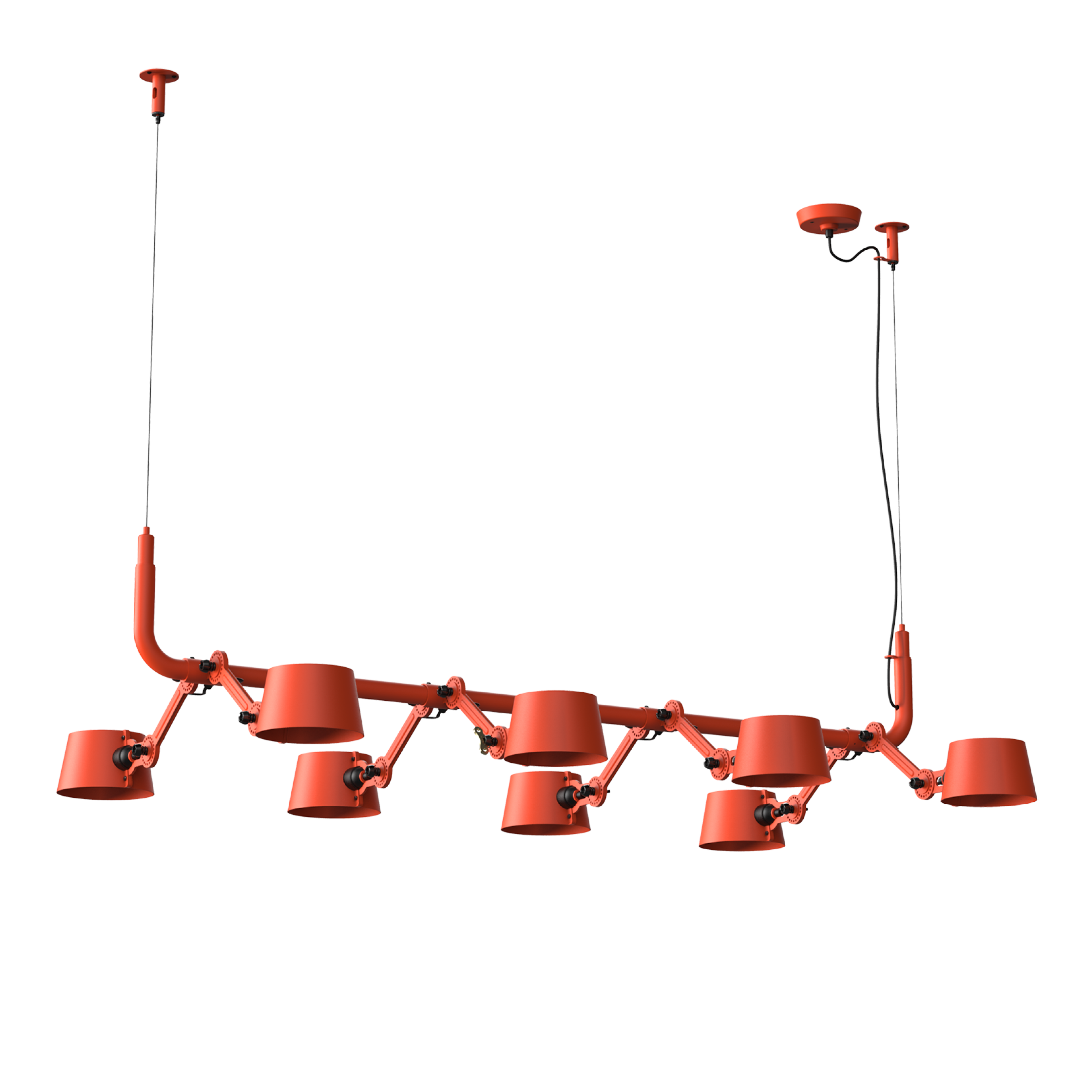 Bolt 8 arms hanglamp