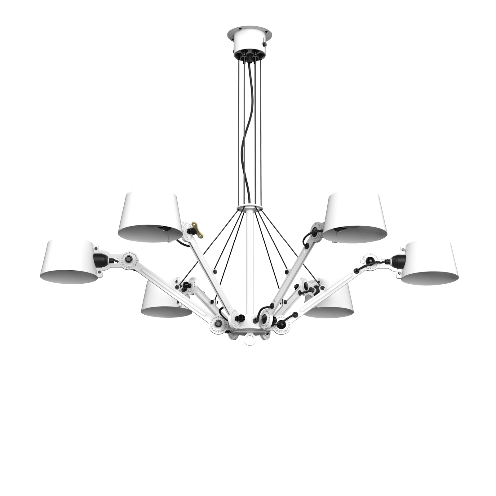 Bolt 6 arms ronde kroonluchter