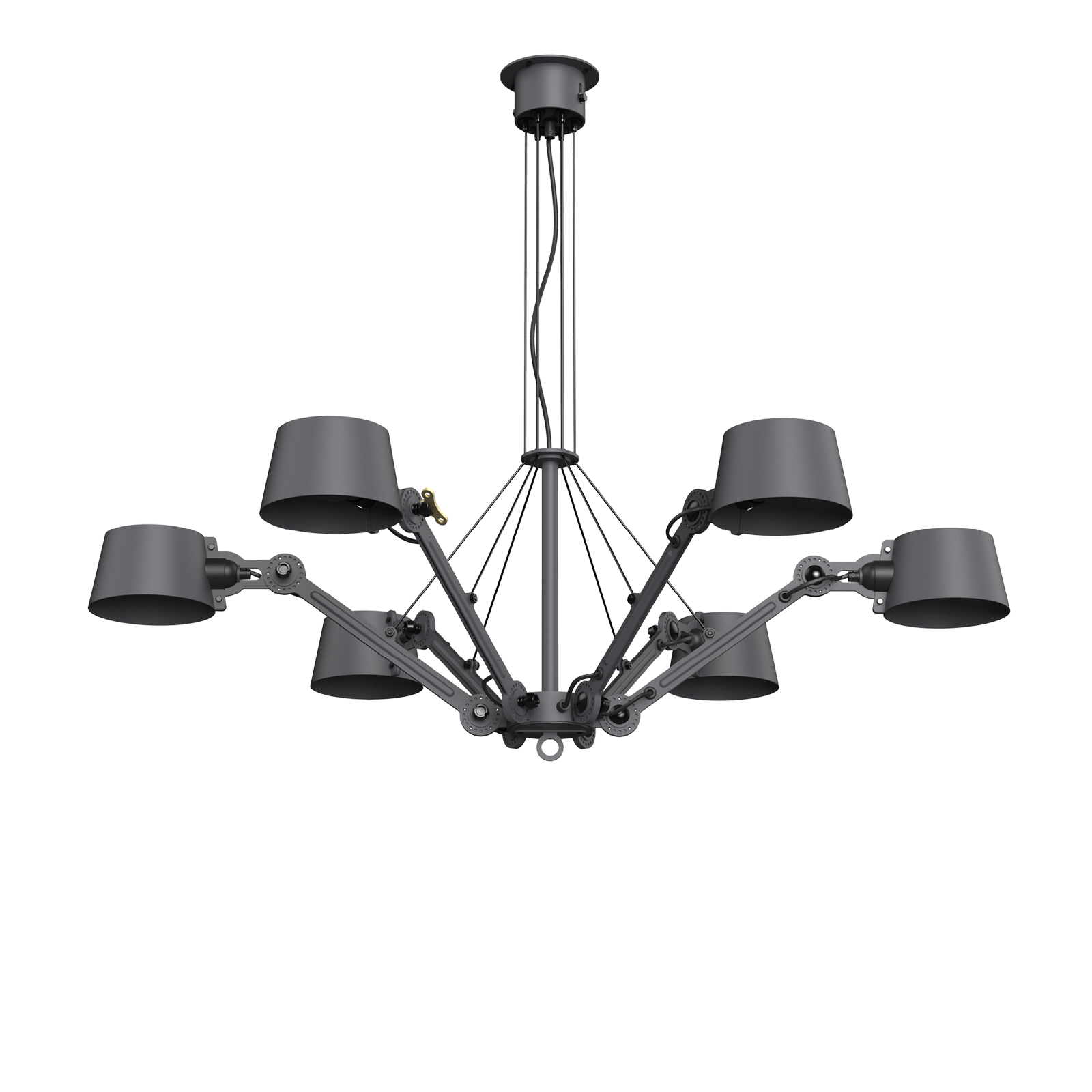 Bolt 6 arms ronde kroonluchter