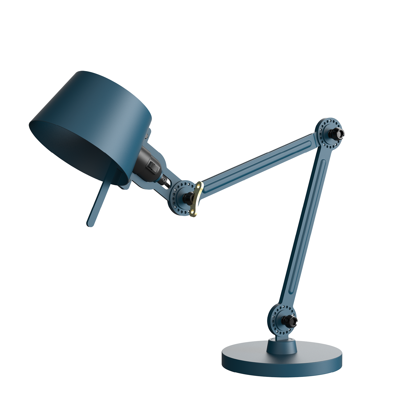 Bolt bureaulamp small twee armen op voet