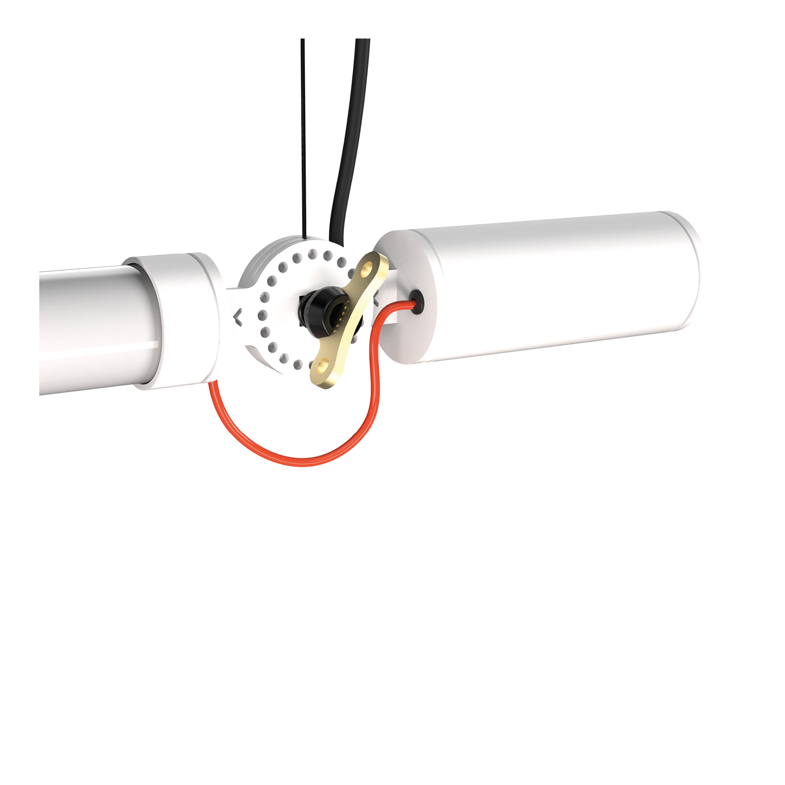 Mr. Tubes hanglamp horizontaal driver geïntegreerd LED 2700 K