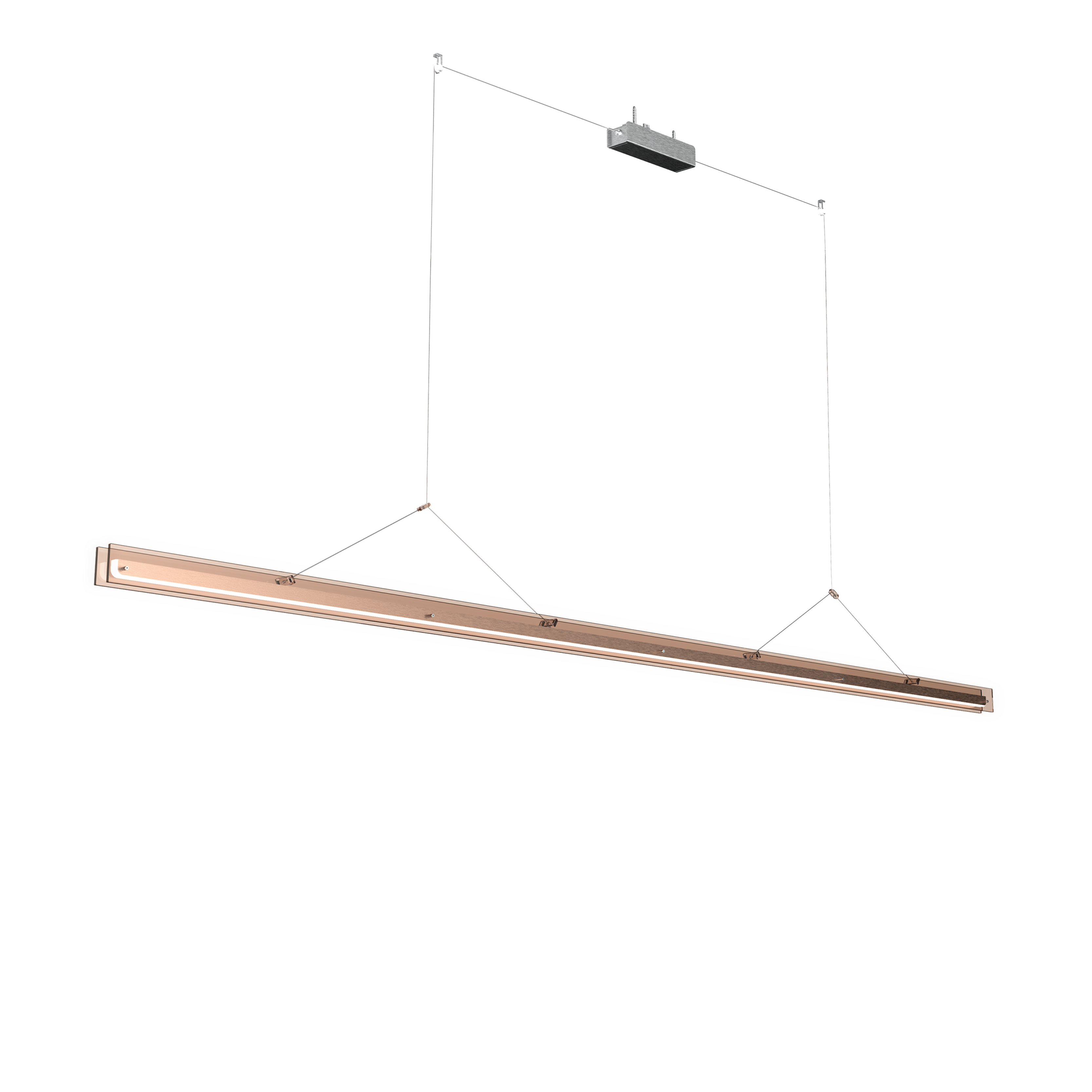 Bridge hanglamp - 220 cm.