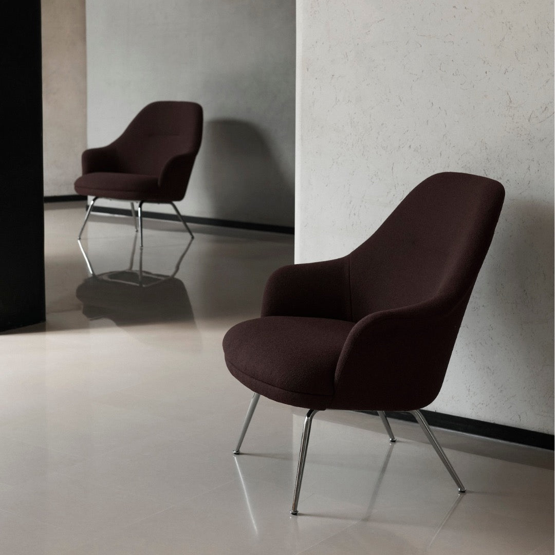 Rely HW140 chair - zwart onderstel