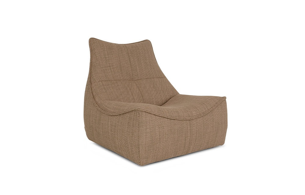 Fauteuil Florence + poef