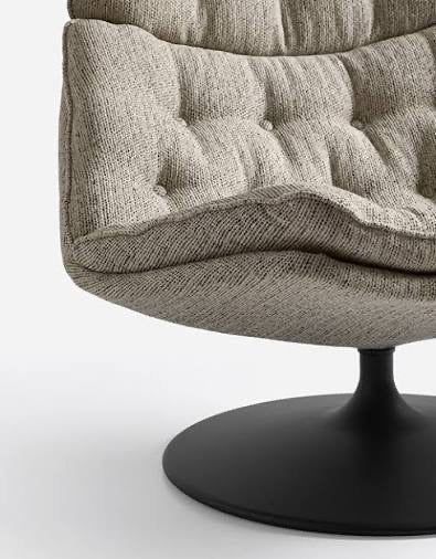 Artifort F588 high back fauteuil - disk swiveling