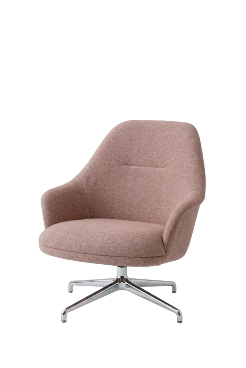 Rely HW139 loungechair - chroom onderstel