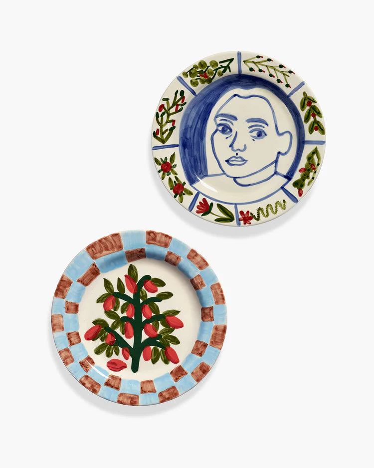 Dinerbord 05 set van 2 mix Inti Munay