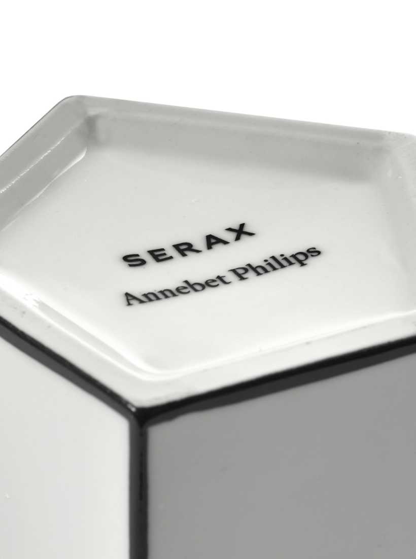 Serax Vaas S wit/zwart - Carte blanche