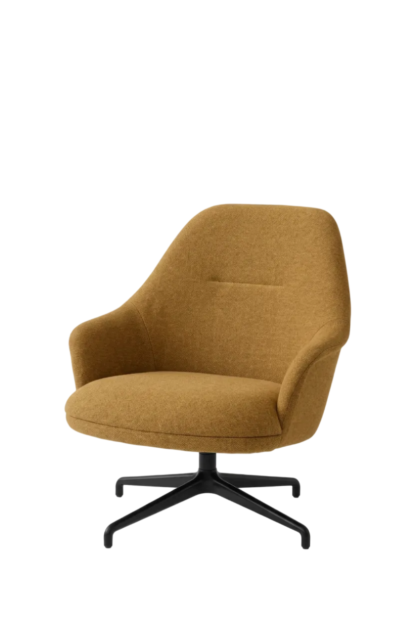 Rely HW139 loungechair - zwart onderstel