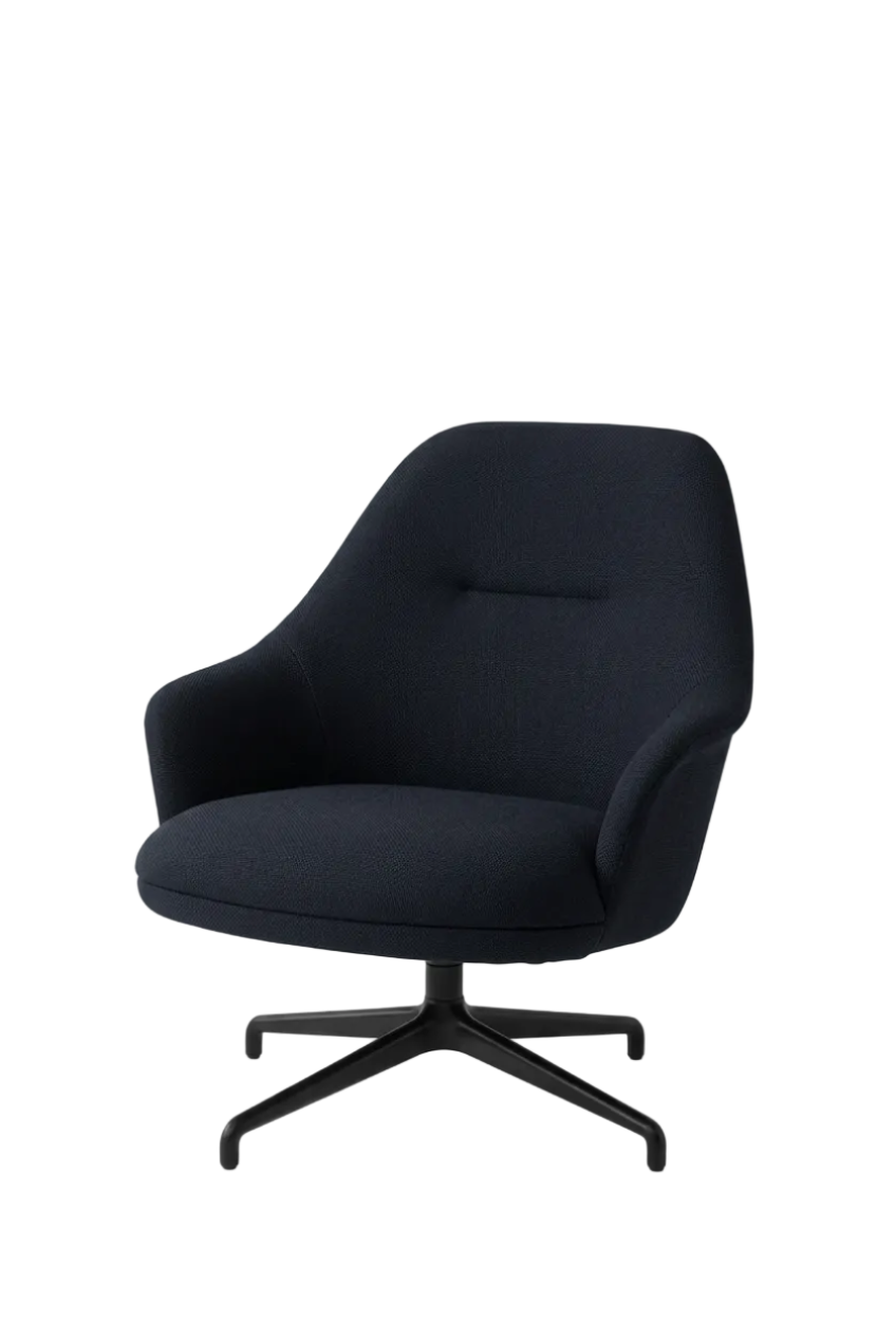 Rely HW139 loungechair - zwart onderstel