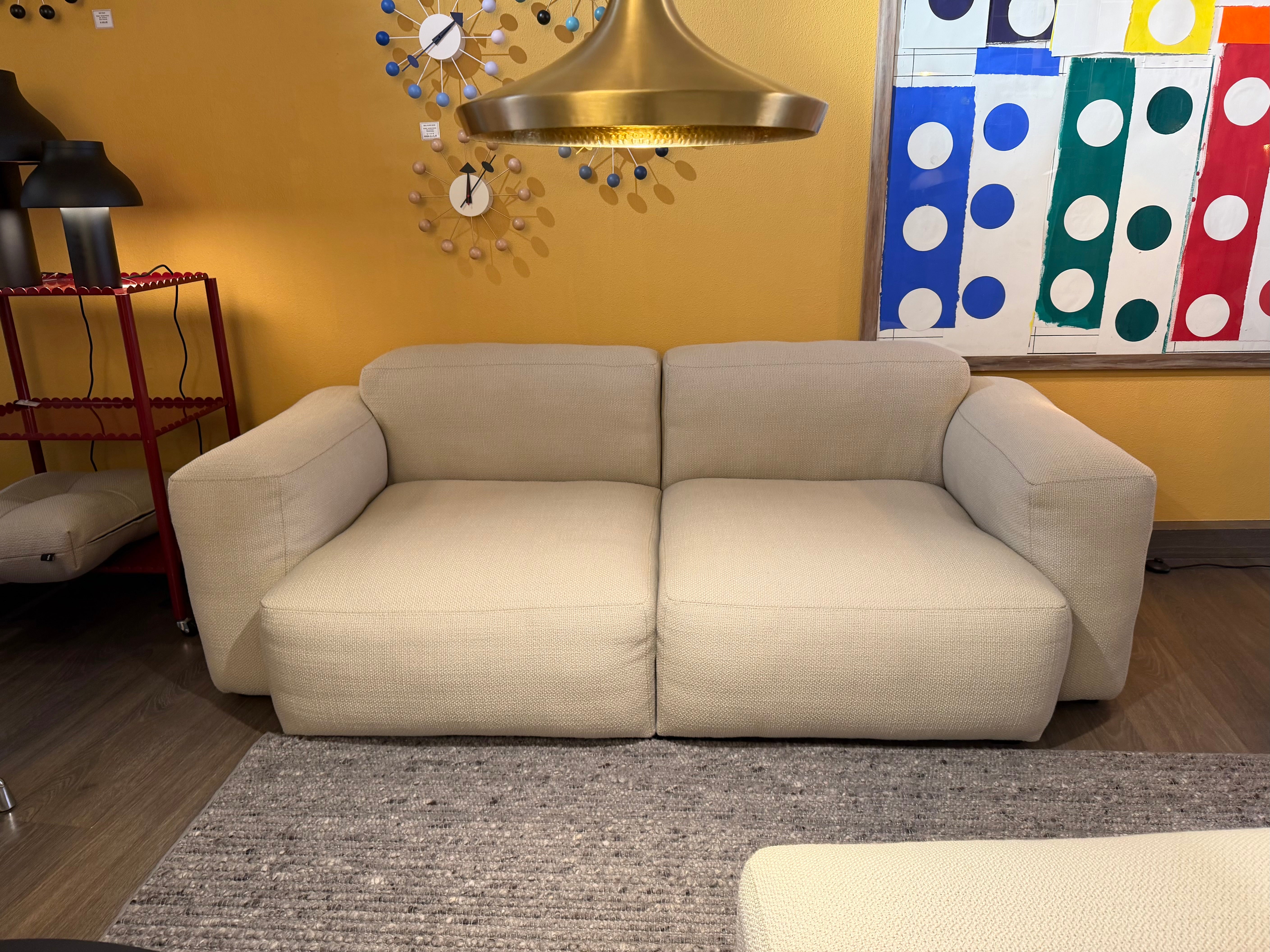 2,5 zits Mags soft sofa low armrest - maglia cream