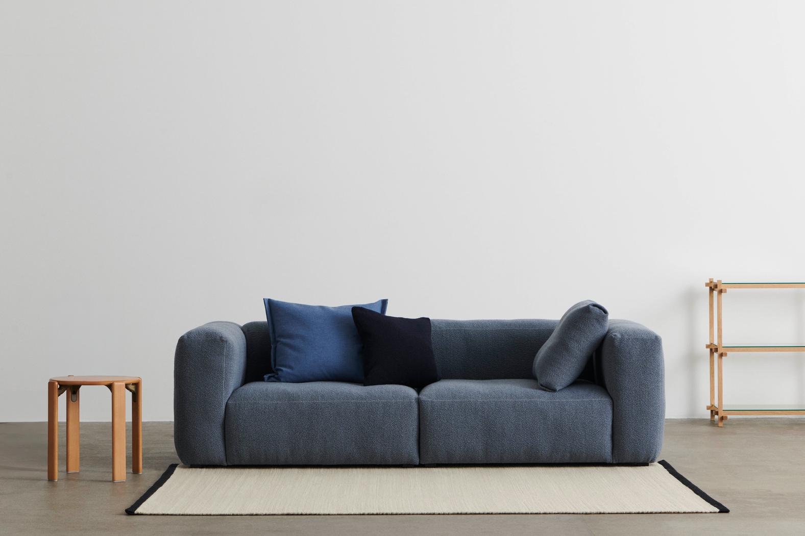 2.5 zits Mags soft sofa - Turf Blue