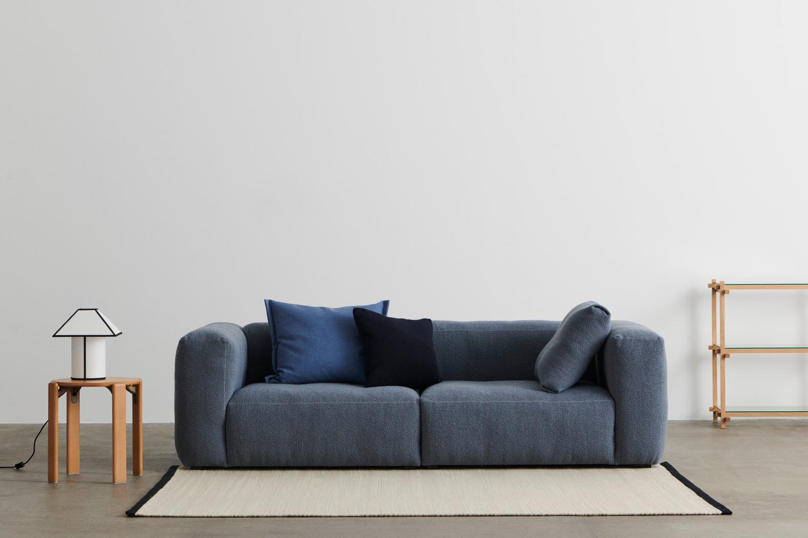 2.5 zits Mags soft sofa - Turf Blue