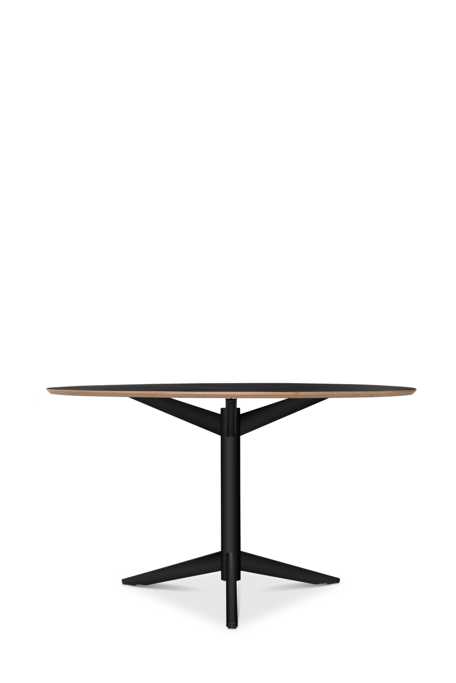 TE 06 tafel zwart Martin Visser - Ø 130 cm.