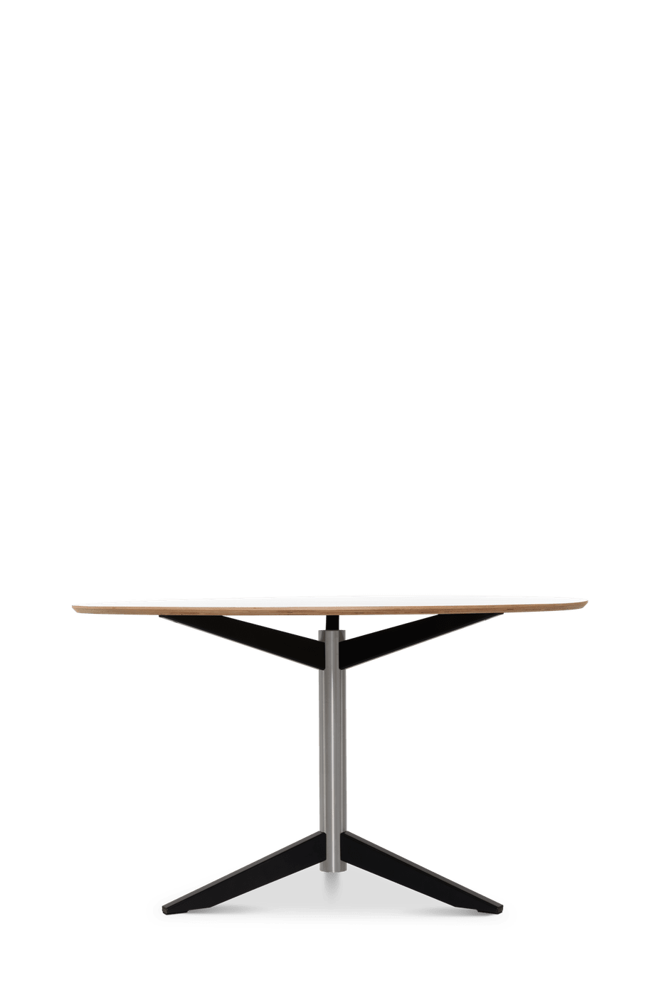 TE 06 tafel RVS Martin Visser - Ø 130 cm.