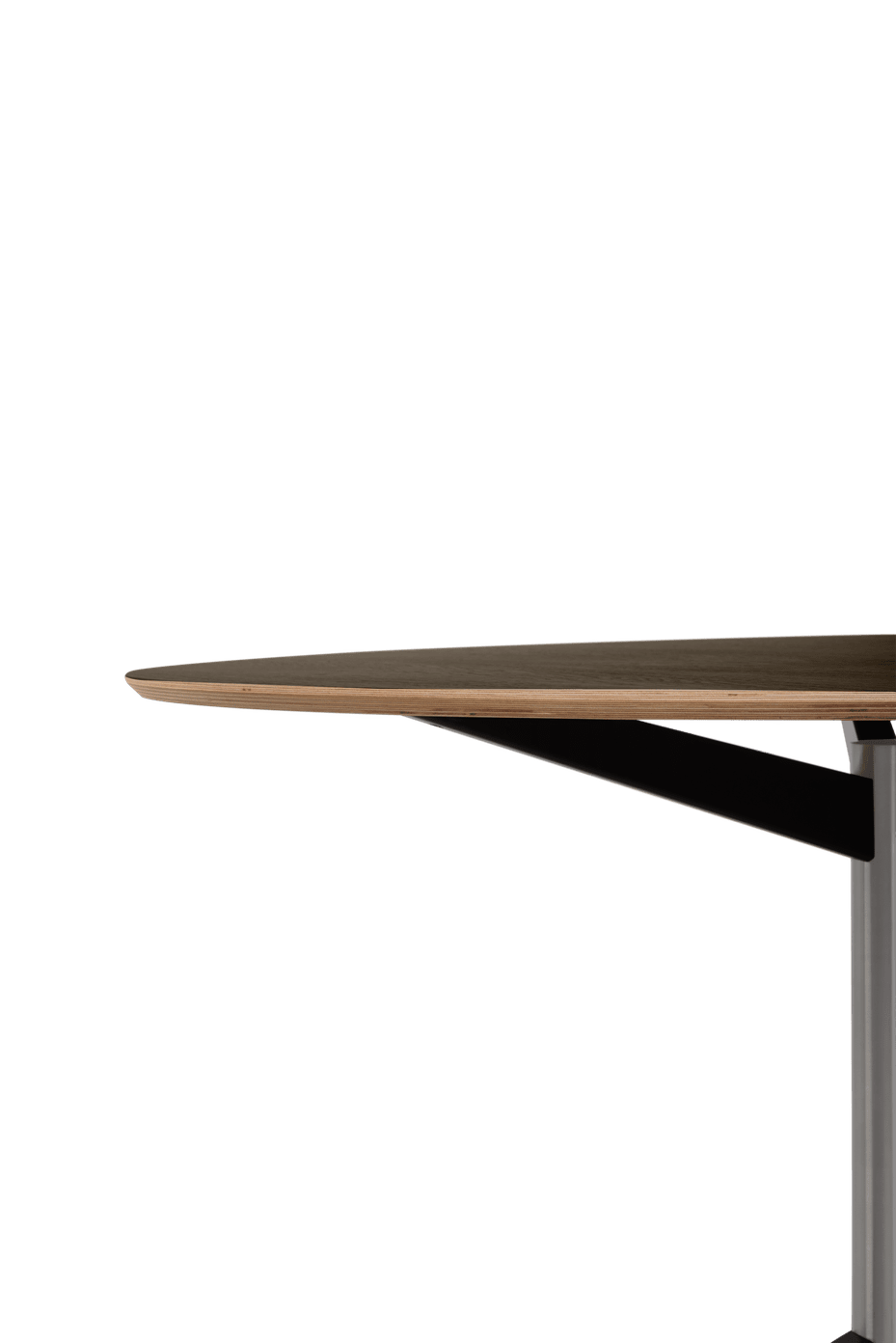TE 06 tafel RVS Martin Visser - Ø 130 cm.