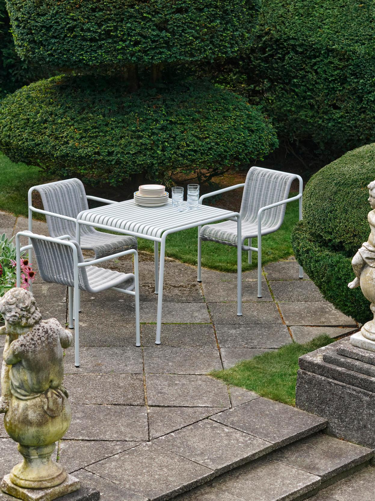 Palissade Cord tuinstoel met armleuning