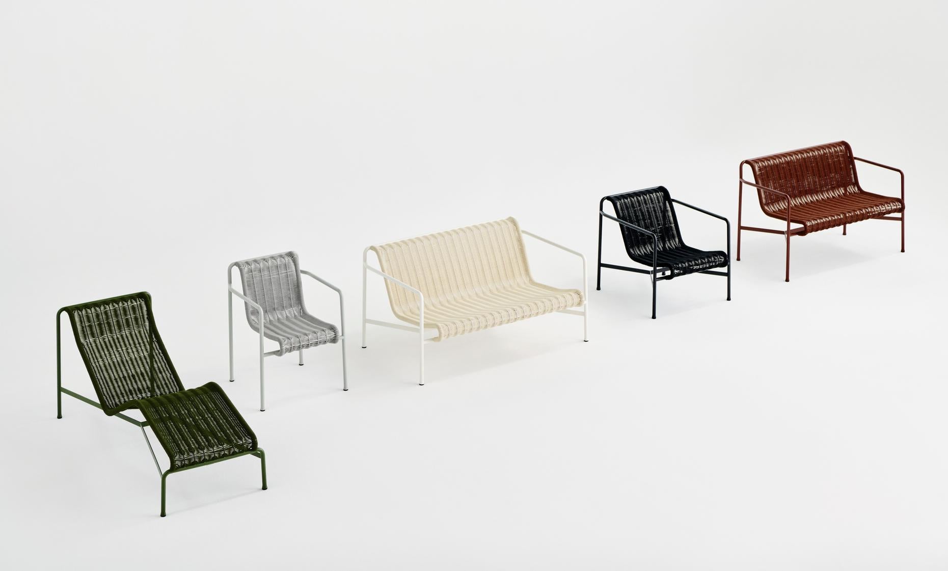 Palissade Cord tuinstoel met armleuning