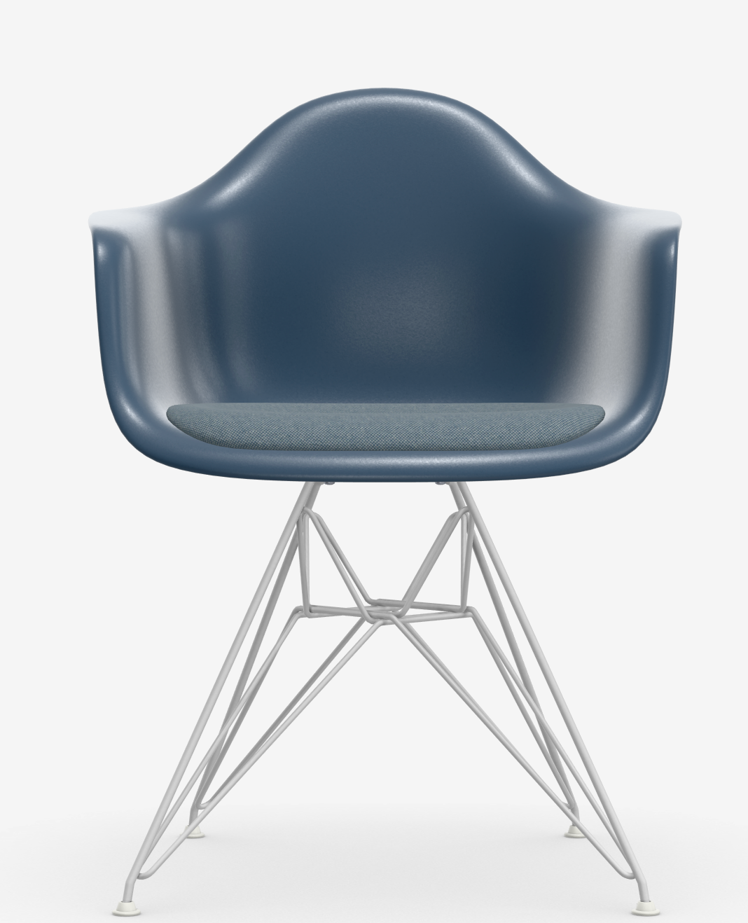 Eames Plastic Chair DAR RE  'Sea Blue teun editie'