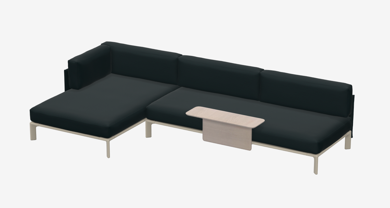 Anagram Sofa - Configuratie 4 Hola Sea Green