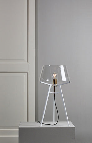 Ella tafellamp transparant