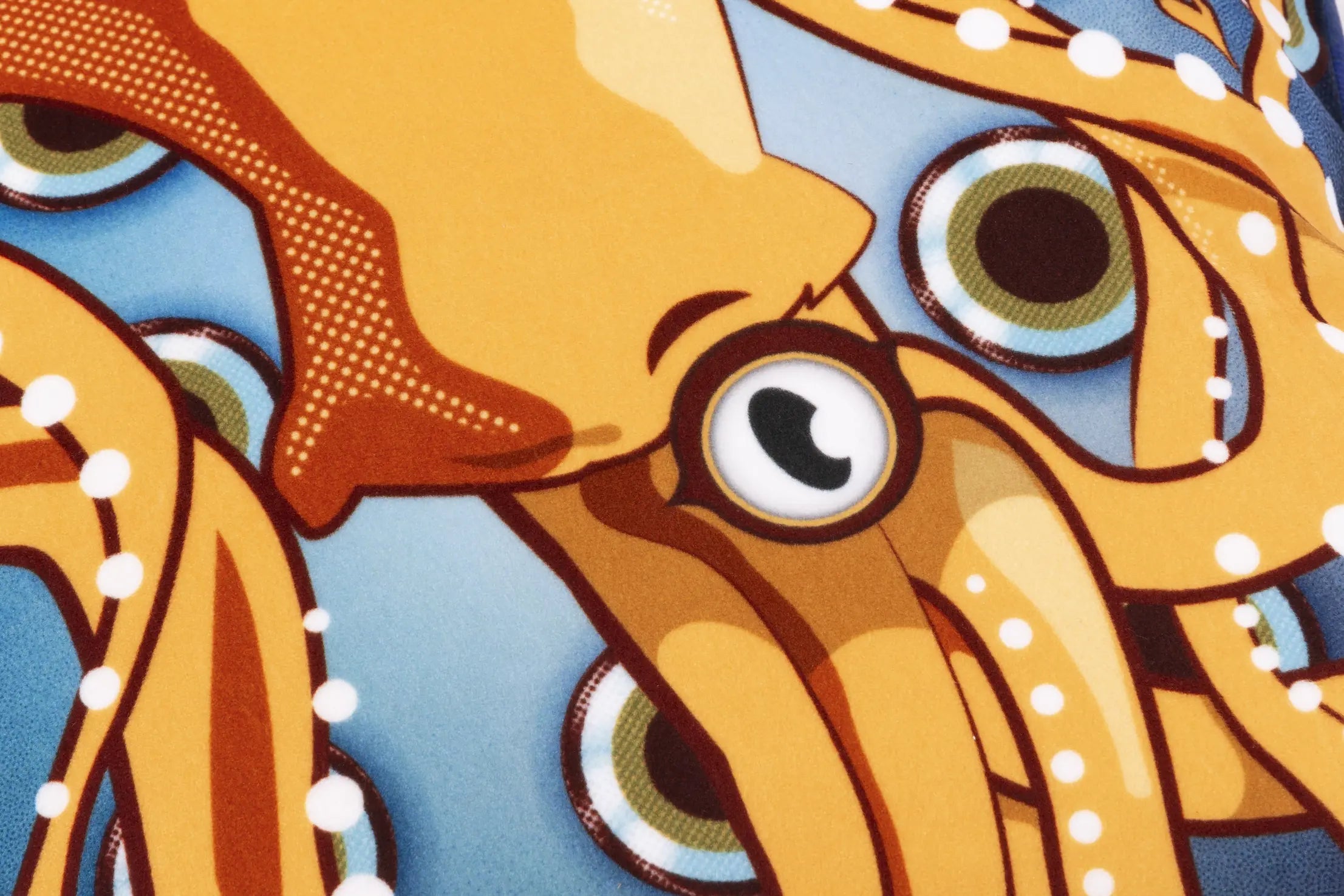 Umbrella Squid sierkussen 50 x 50 cm.