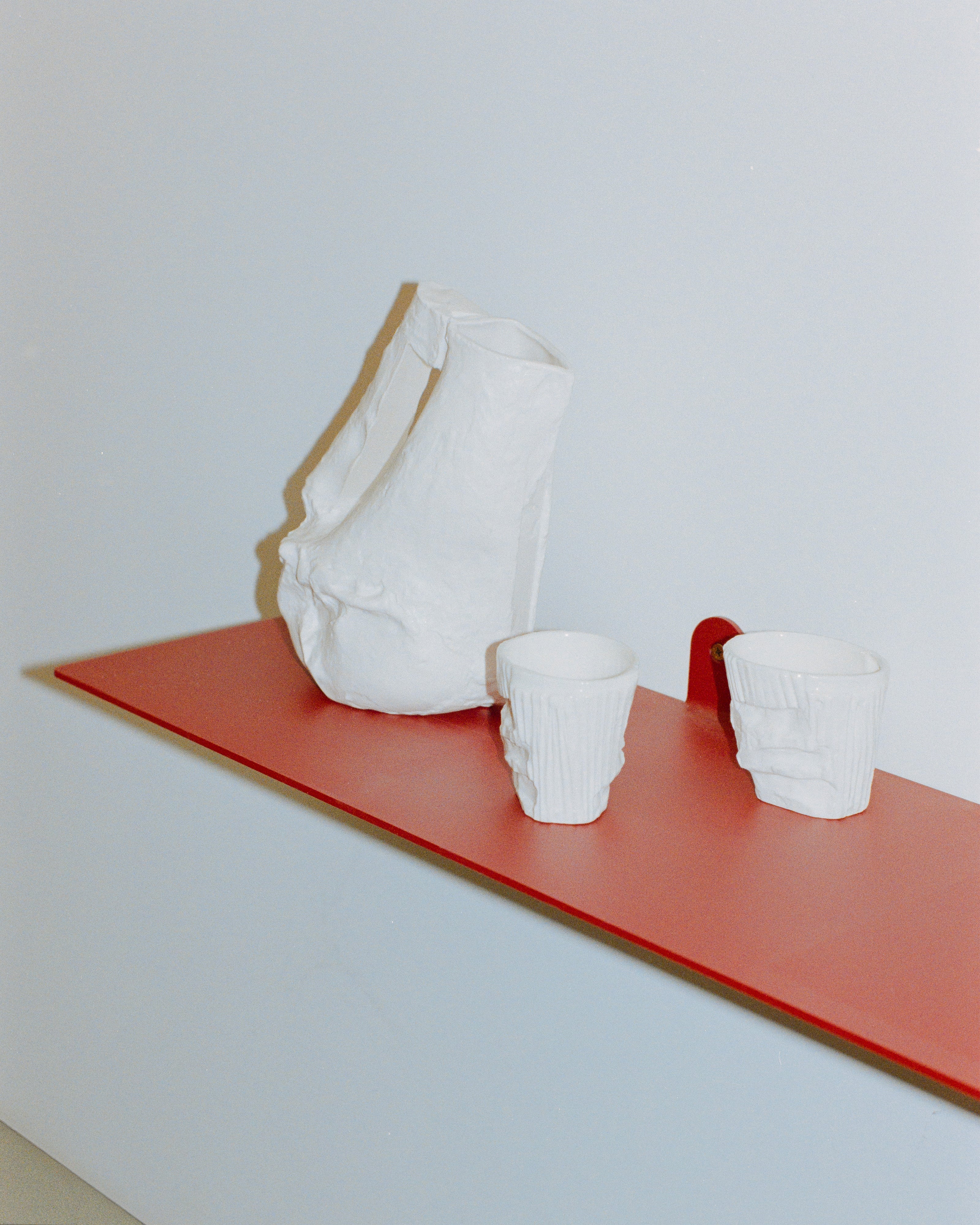 Kop I Gebroken Wit set van 4 by white dirt artifacts