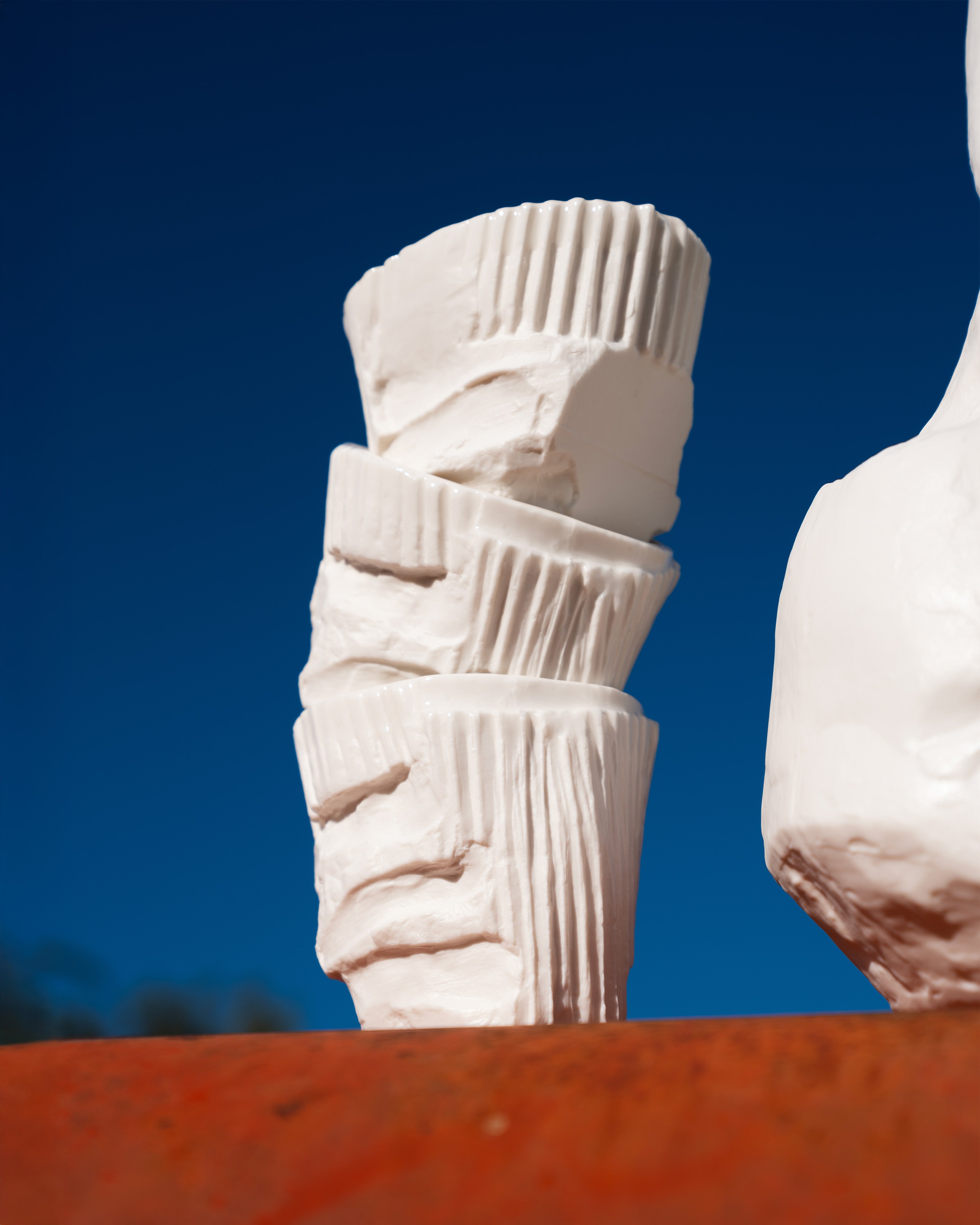 Kop I Gebroken Wit set van 4 by white dirt artifacts