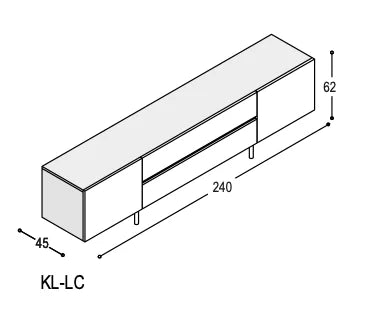 Castelijn dressoir Line - KL-LC