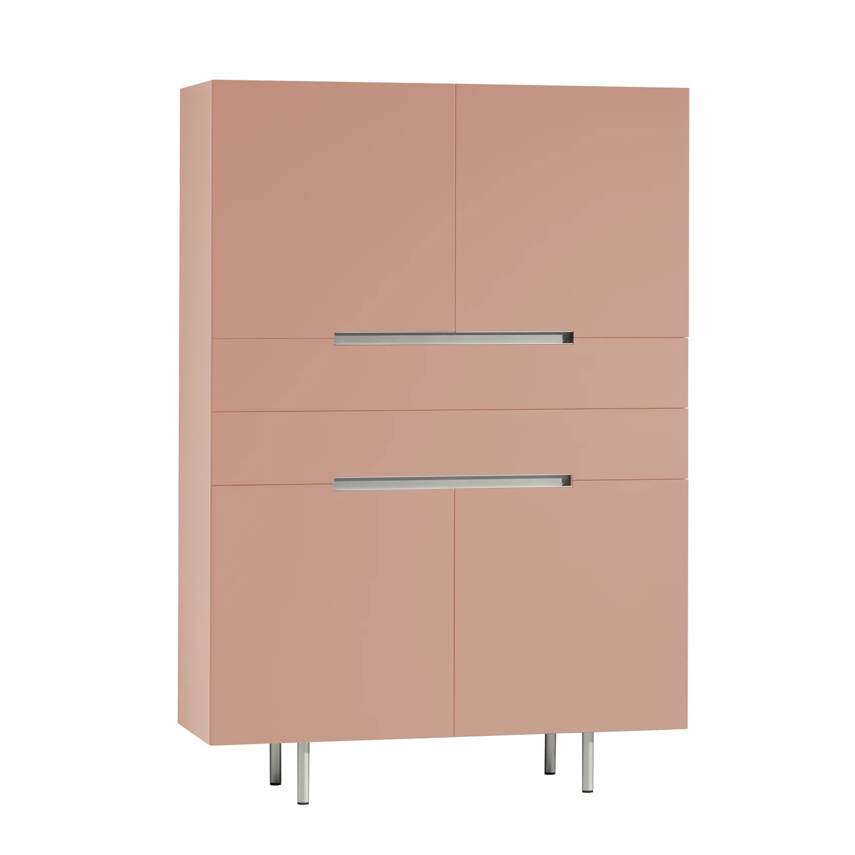 Castelijn staande hoge kast Line - KL-AA - E83 nude effect