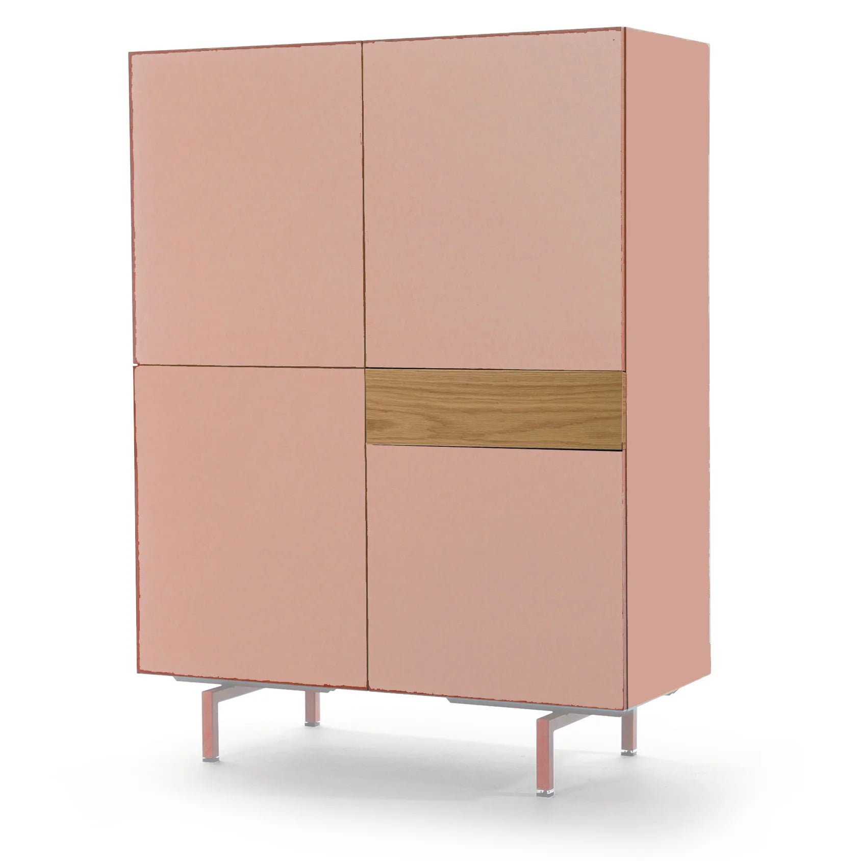 Castelijn staande kast SOLO Lowboard - lade rechts