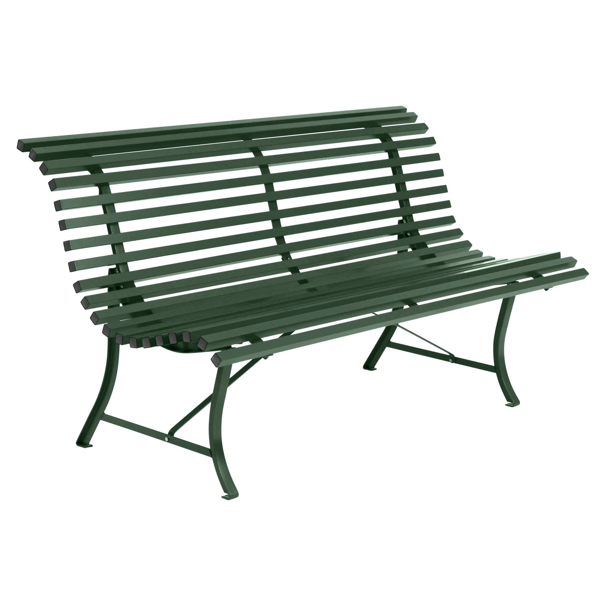 Fermob tuinbank Louisiane - 150 cm. - Cedar green
