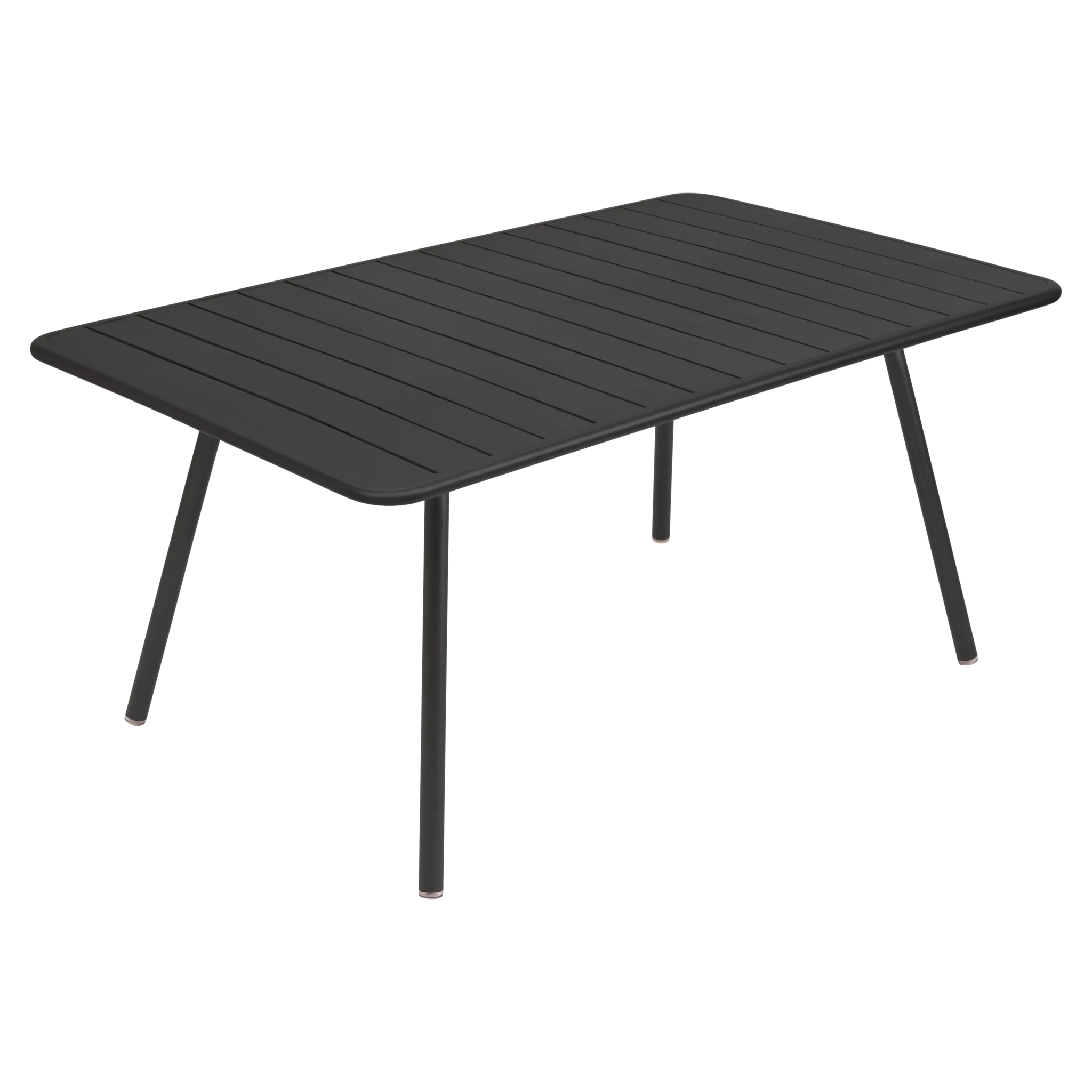 Fermob tuintafel Luxembourg - 100 x 165 cm. - Liquorice
