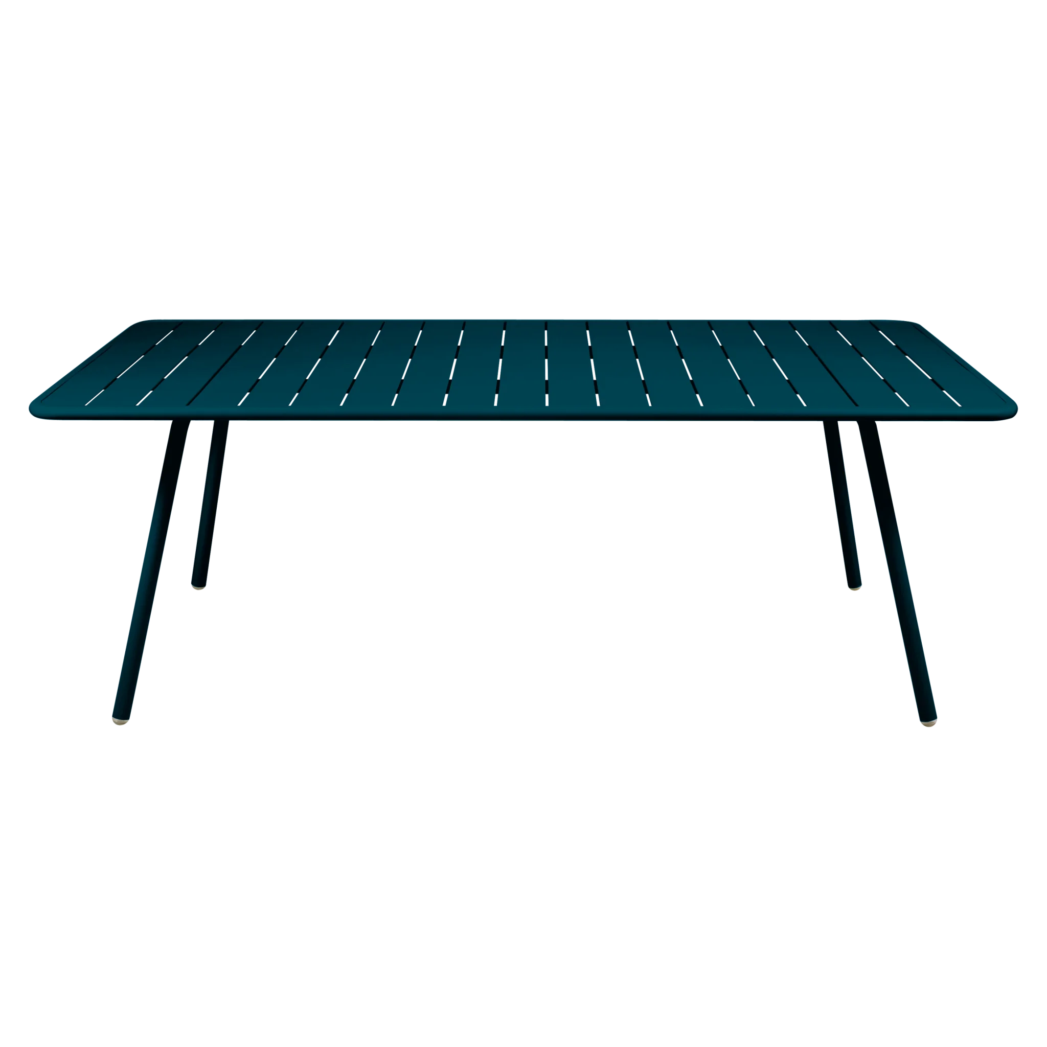 Fermob tuintafel Luxembourg - 100 x 207 cm. - Acapulco Blue