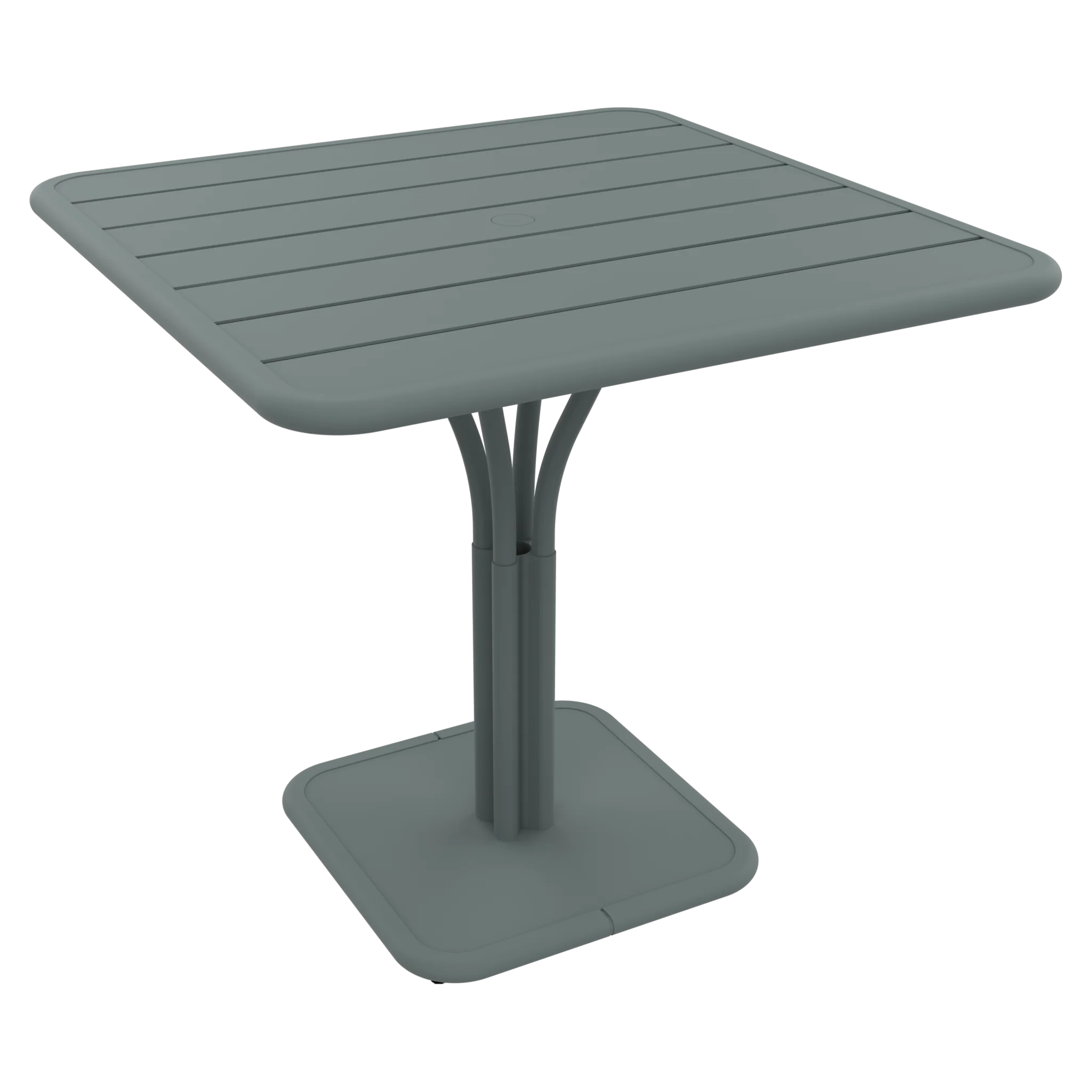 Fermob tuintafel Luxembourg - 80 x 80 cm. - Storm Grey
