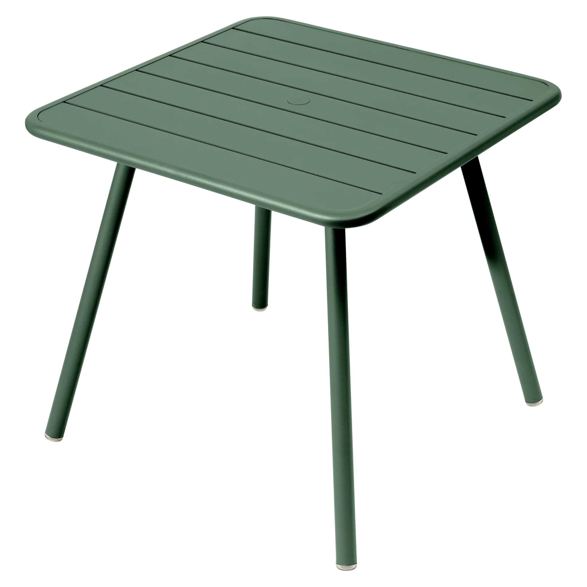 Fermob tuintafel Luxembourg vierpoot - 80 x 80 cm. - Cedar green