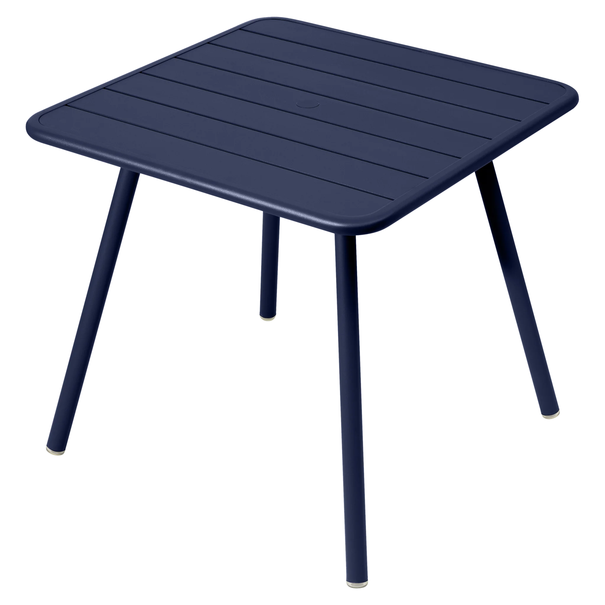 Fermob tuintafel Luxembourg vierpoot - 80 x 80 cm. - deep blue