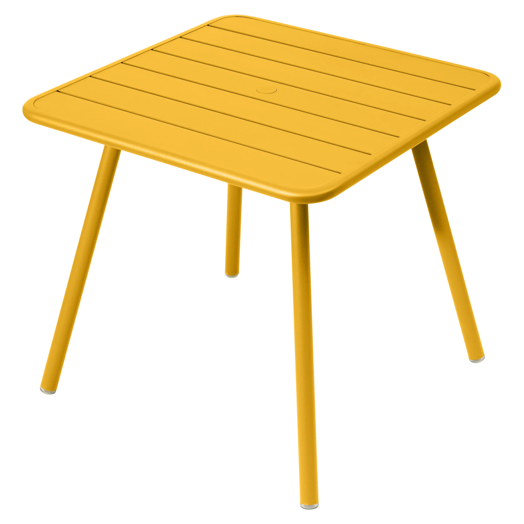 Fermob tuintafel Luxembourg vierpoot - 80 x 80 cm. - Honey