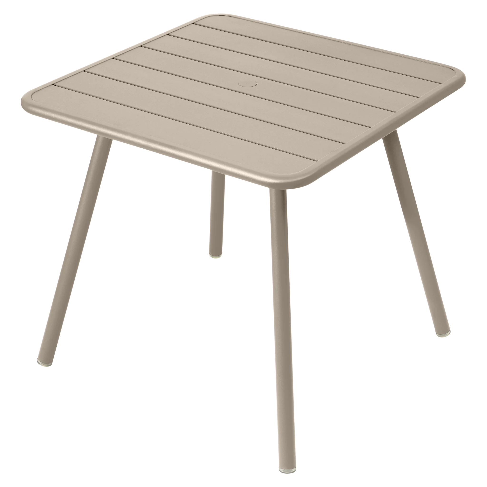Fermob tuintafel Luxembourg vierpoot - 80 x 80 cm. - Nutmeg