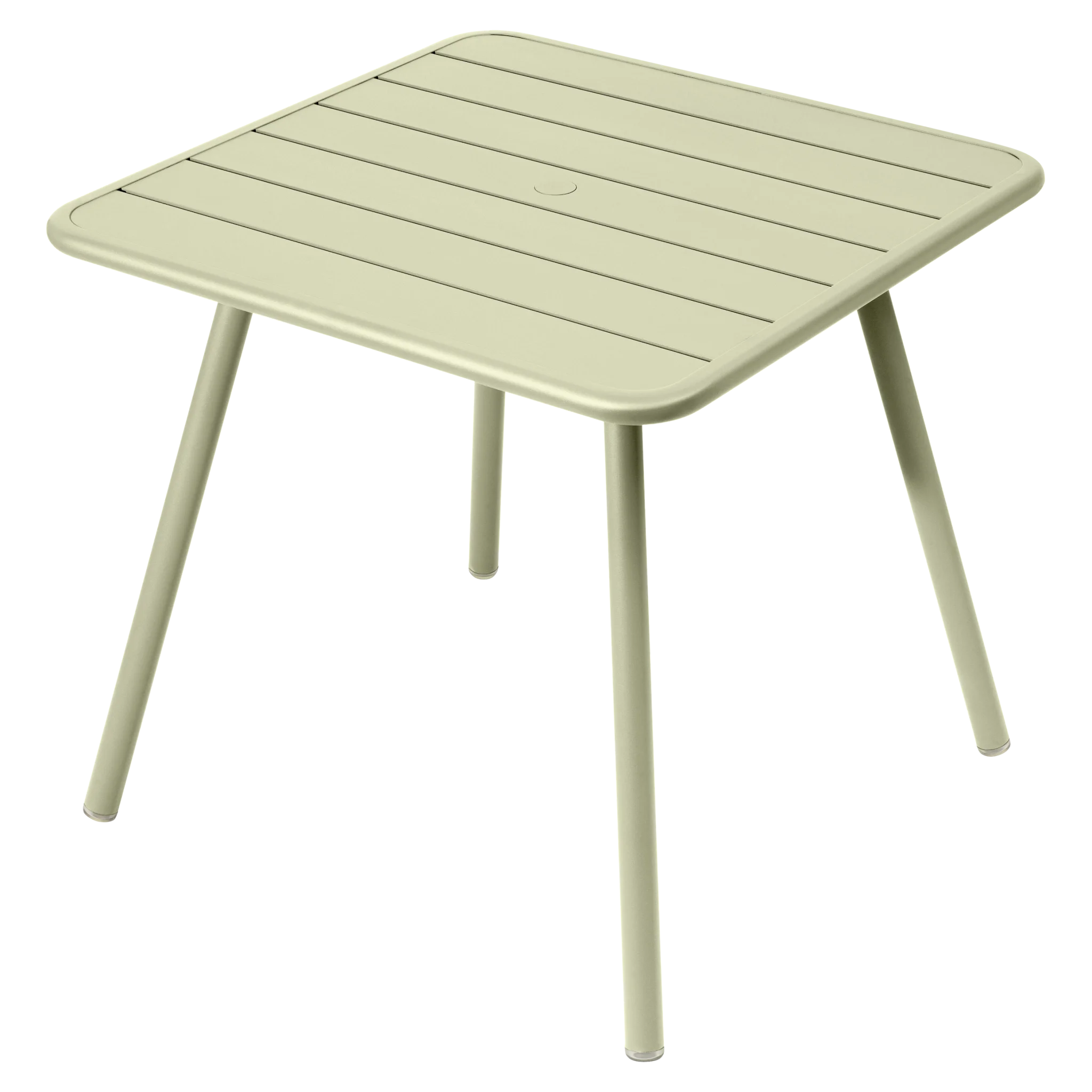 Fermob tuintafel Luxembourg vierpoot - 80 x 80 cm. - Willow Green
