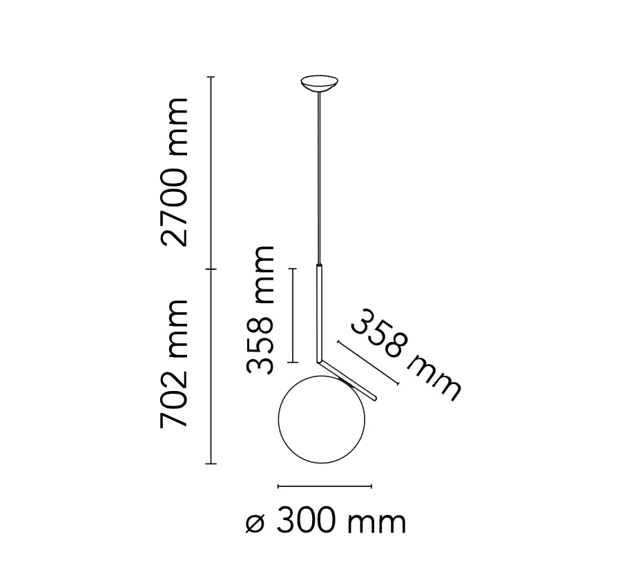 Flos hanglamp IC Lights S2 - 10 Anniversary 24K Gold - Nr170 goud ’24 karaats’