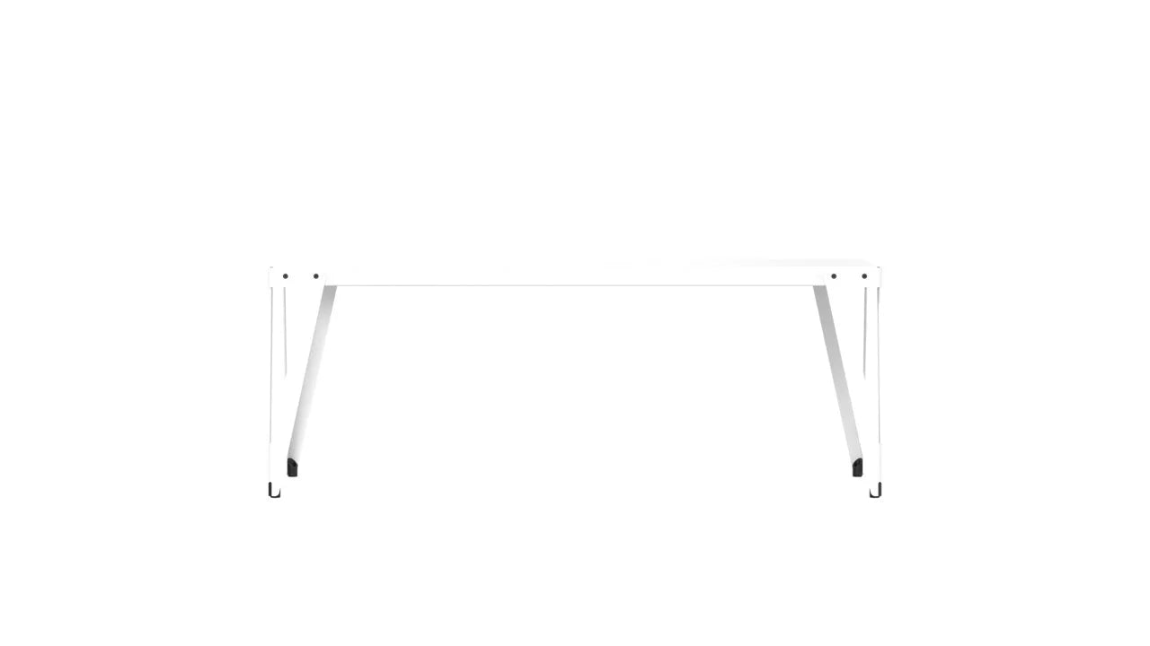 Functionals tafel Lloyd - 90 x 200 cm. - Chalk White