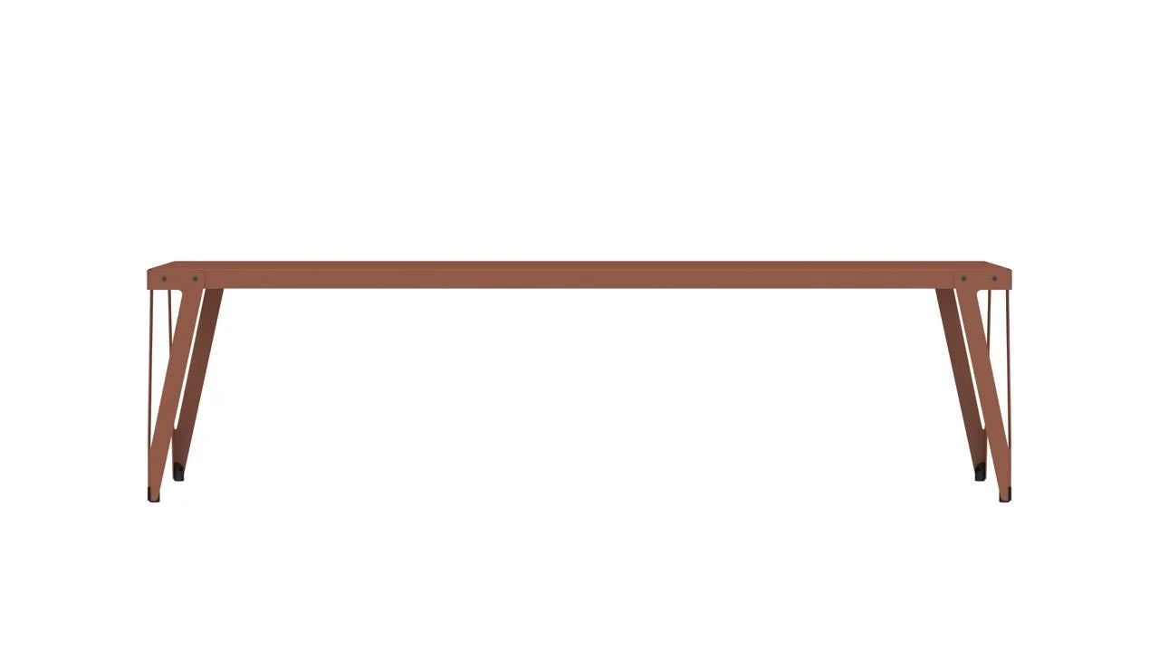 Functionals tafel Lloyd - 90 x 280 cm. - Oxide Brown