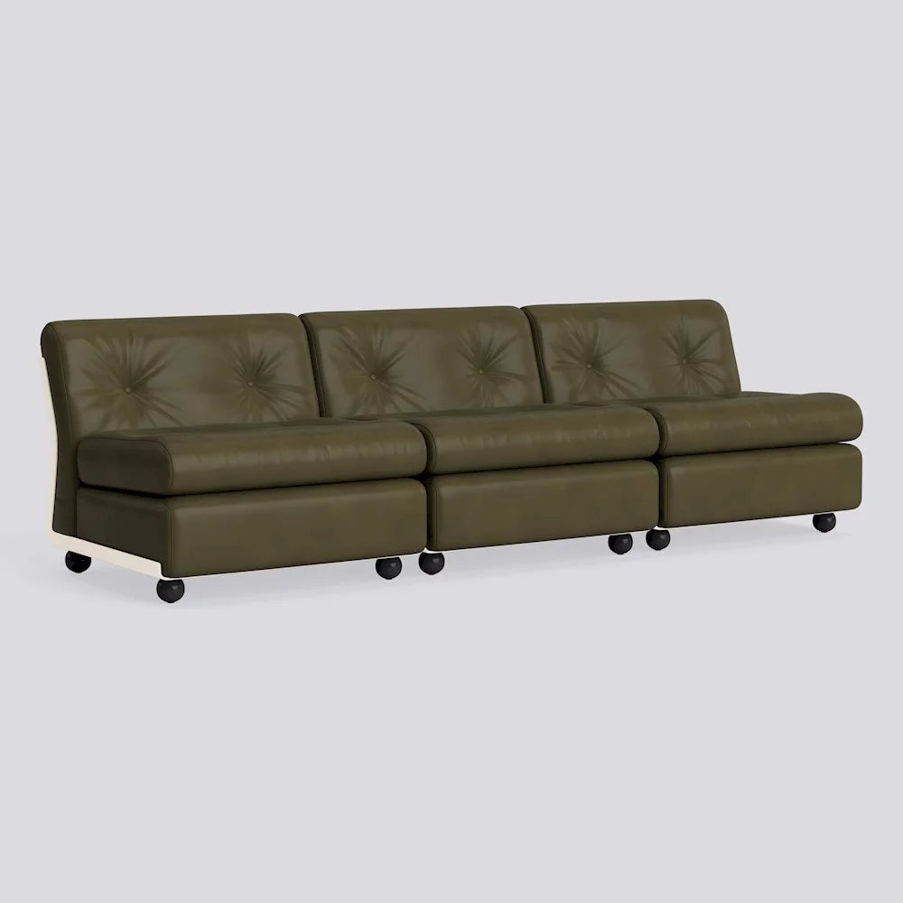 Hay Design Amanta Sofa leer - 3 zits