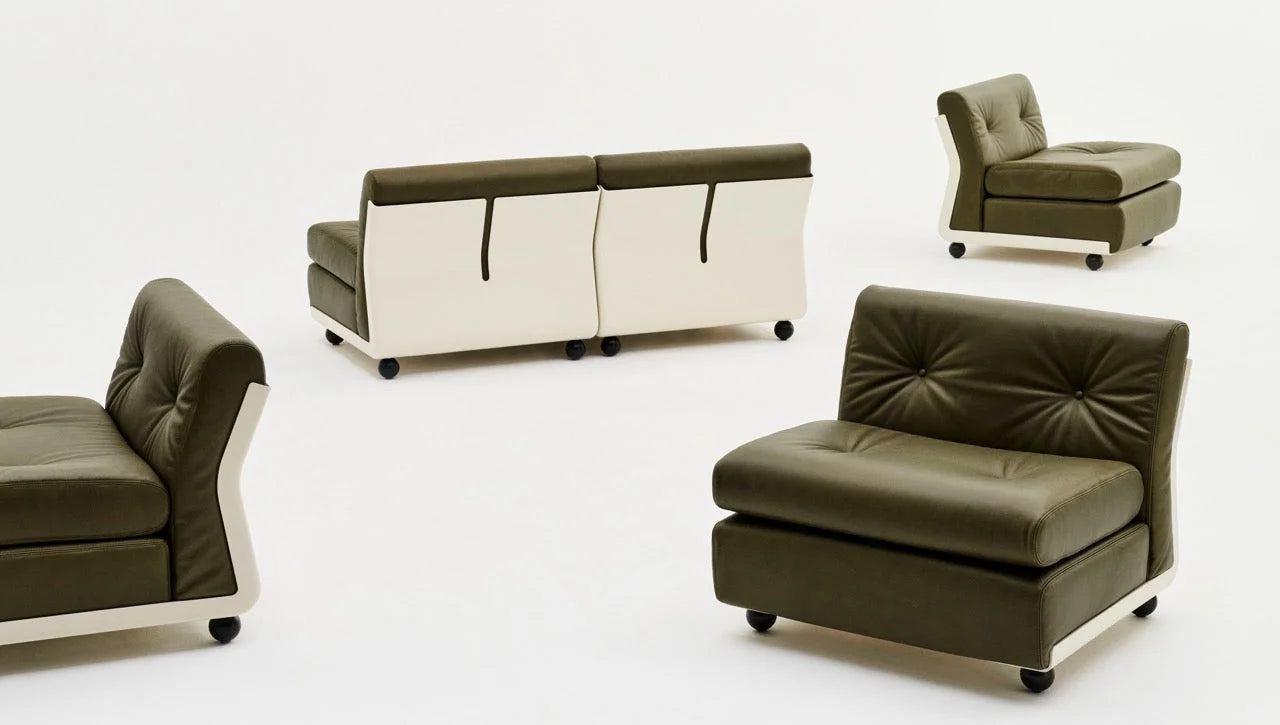 Hay Design Amanta Sofa leer