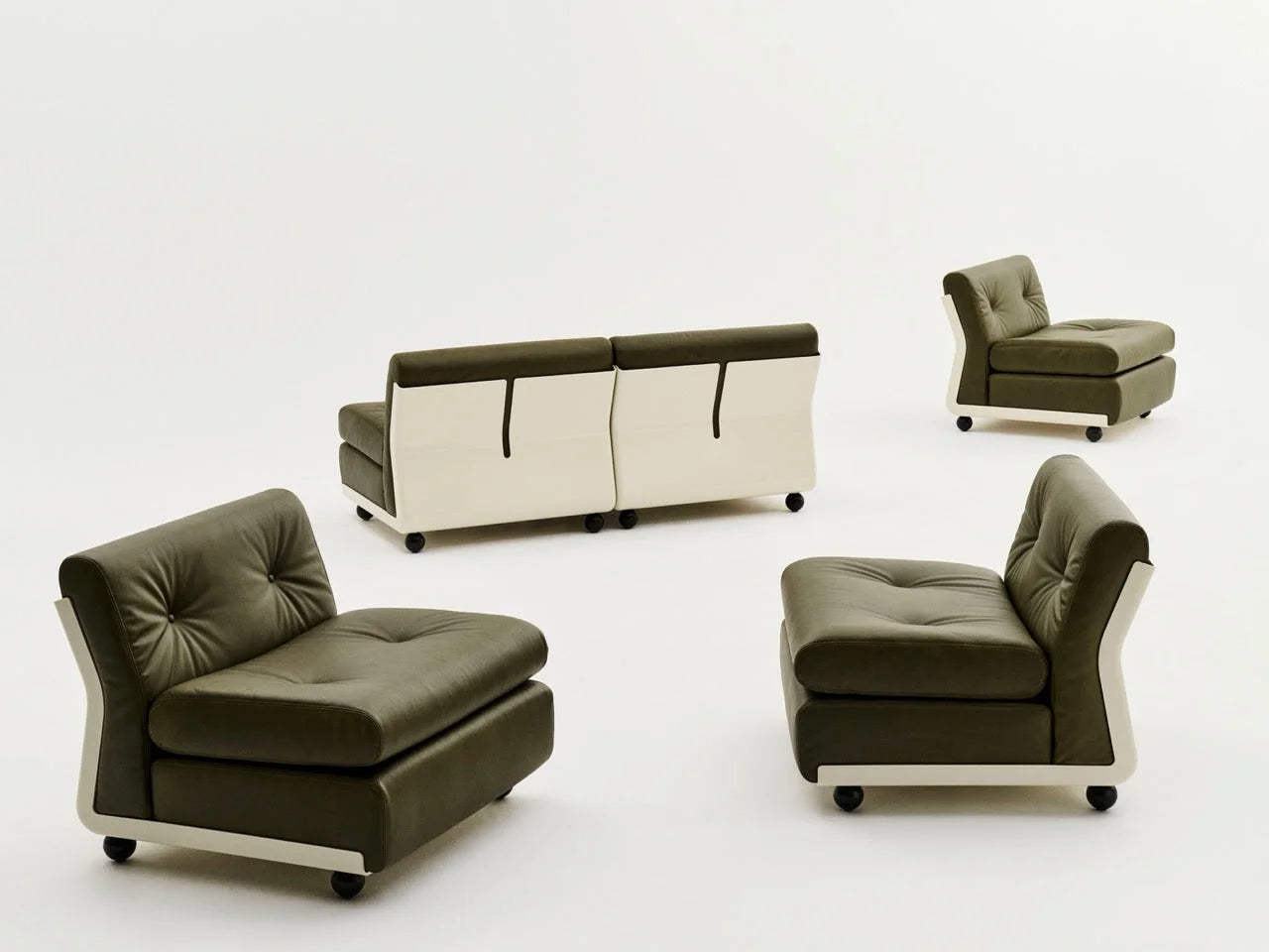 Hay Design Amanta Sofa leer