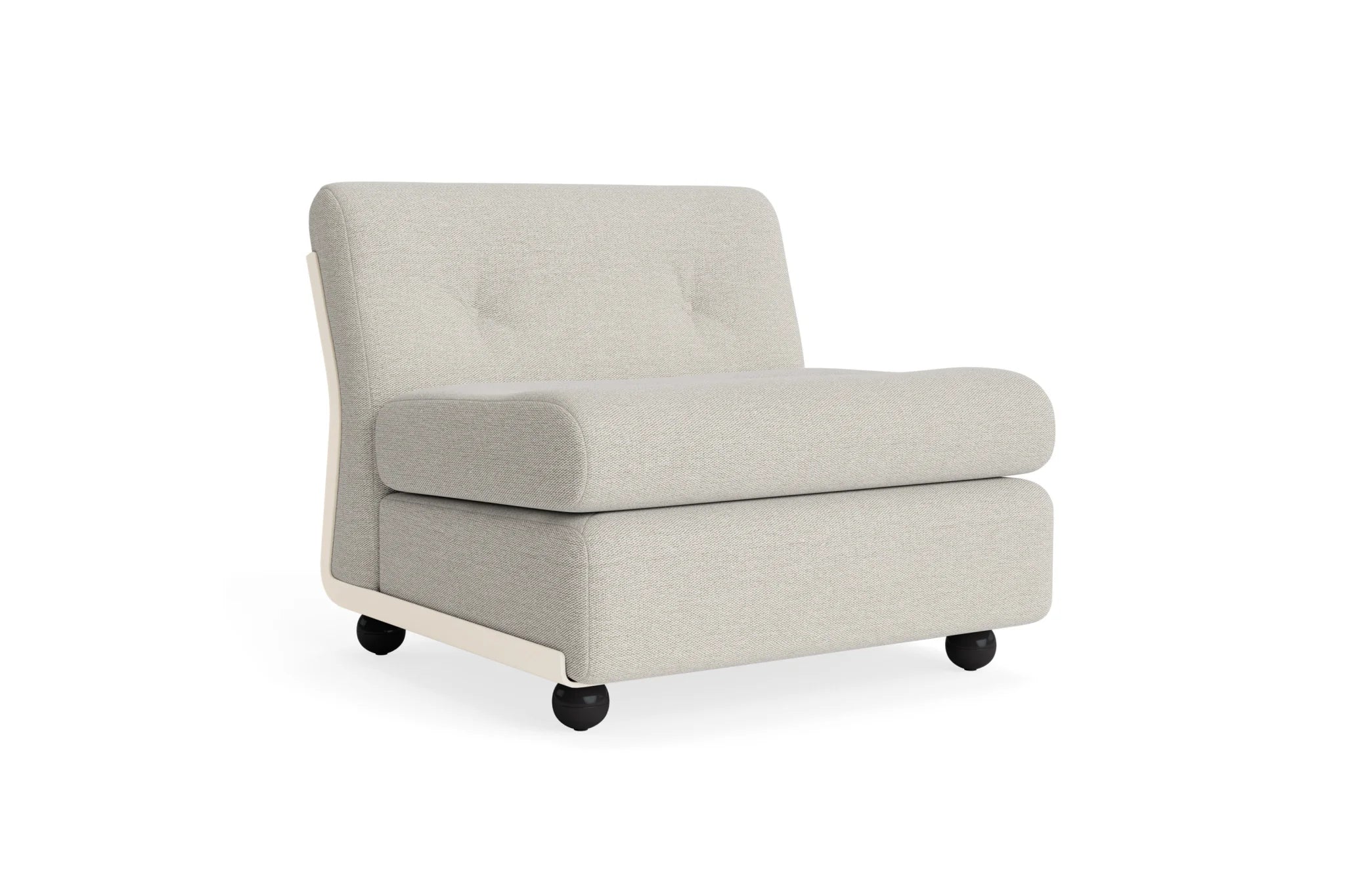 Hay Design Amanta Sofa stof 1 zits - Cream Beige Shell & Upholstery Story 102