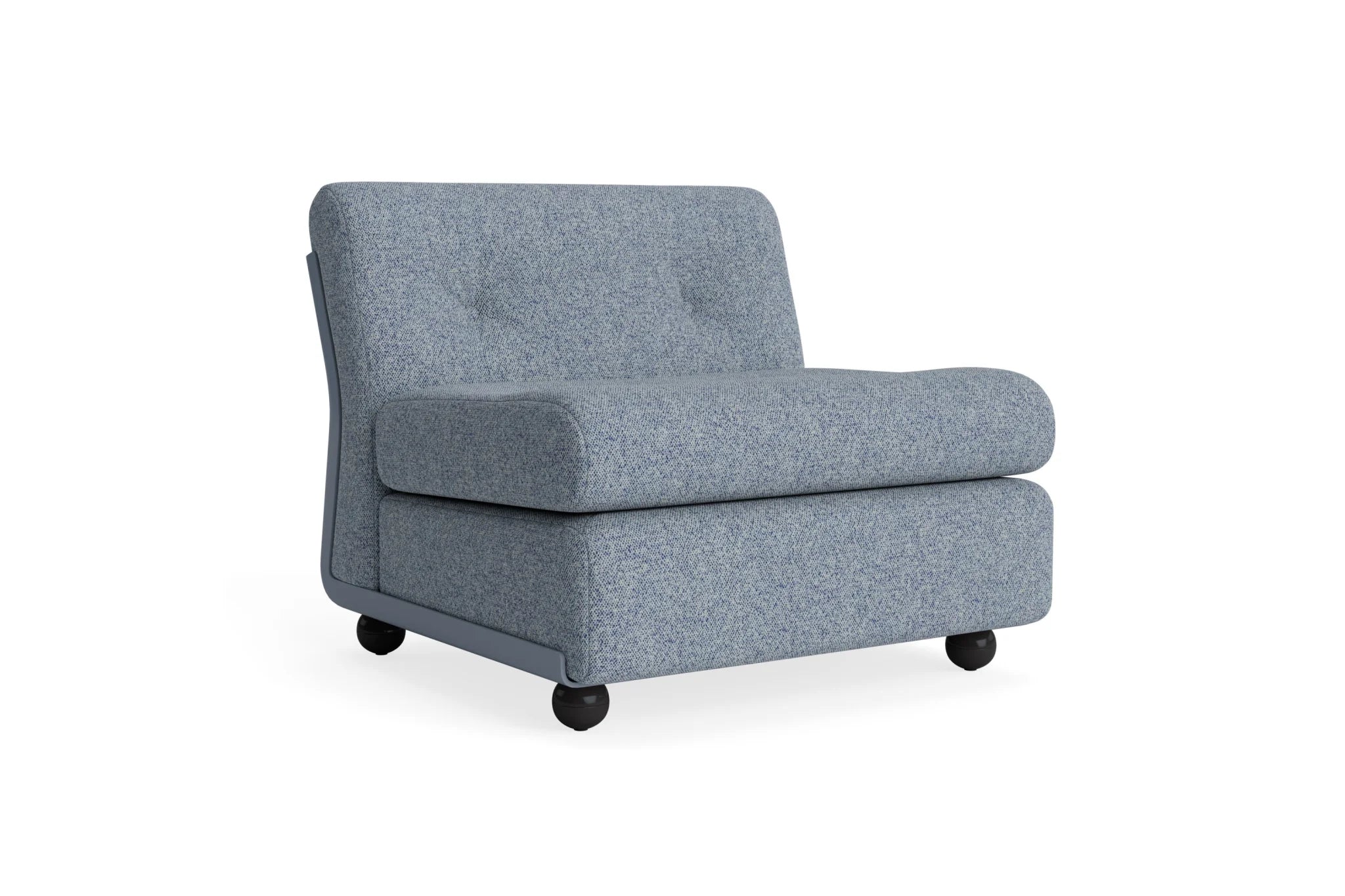 Hay Design Amanta Sofa stof 1 zits - Frost Blue Shell & Upholstery Vanir 733