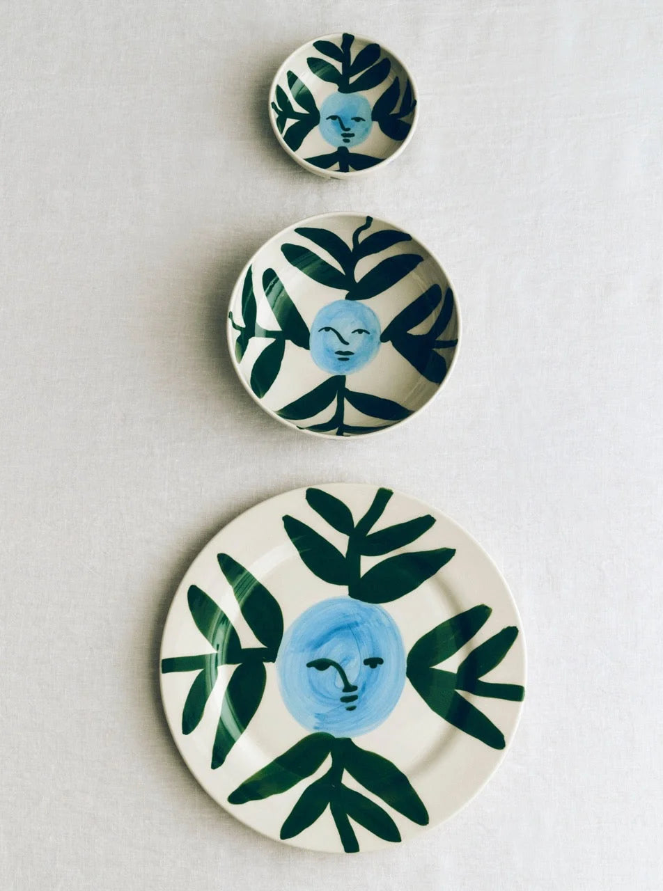 Hay Design bord La Pittura - Moon Face Vine Ø28,5 cm